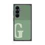 プレミアムスクエアケース with SnapMag［ オリジナル - initial two tone - G green ］