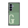 プレミアムスクエアケース with SnapMag［ オリジナル - initial two tone - G green ］