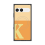 プレミアムスクエアケース with SnapMag［ オリジナル - initial two tone - K orange ］