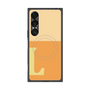 プレミアムスクエアケース with SnapMag［ オリジナル - initial two tone - L orange ］