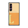 プレミアムスクエアケース with SnapMag［ オリジナル - initial two tone - L orange ］