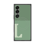 プレミアムスクエアケース with SnapMag［ オリジナル - initial two tone - L green ］