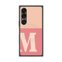 プレミアムスクエアケース with SnapMag［ オリジナル - initial two tone - M pink ］