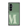 プレミアムスクエアケース with SnapMag［ オリジナル - initial two tone - M green ］