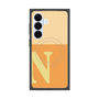 プレミアムスクエアケース with SnapMag［ オリジナル - initial two tone - N orange ］
