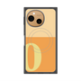 プレミアムスクエアケース with SnapMag［ オリジナル - initial two tone - O orange ］