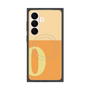 プレミアムスクエアケース with SnapMag［ オリジナル - initial two tone - O orange ］