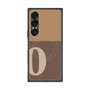 プレミアムスクエアケース with SnapMag［ オリジナル - initial two tone - O brown ］