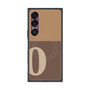 プレミアムスクエアケース with SnapMag［ オリジナル - initial two tone - O brown ］