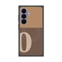 プレミアムスクエアケース with SnapMag［ オリジナル - initial two tone - O brown ］
