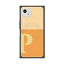 プレミアムスクエアケース with SnapMag［ オリジナル - initial two tone - P orange ］