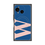 プレミアムスクエアケース with SnapMag［ オリジナル - initial color - W navy ］