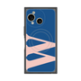 プレミアムスクエアケース with SnapMag［ オリジナル - initial color - W navy ］