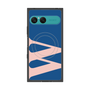 プレミアムスクエアケース with SnapMag［ オリジナル - initial color - W navy ］