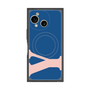 プレミアムスクエアケース with SnapMag［ オリジナル - initial color - Y navy ］