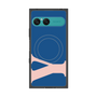 プレミアムスクエアケース with SnapMag［ オリジナル - initial color - Y navy ］