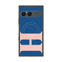 プレミアムスクエアケース with SnapMag［ オリジナル - initial color - H navy ］