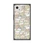 プレミアムスクエアケース with SnapMag［ こんにちは、いぬです - いぬだらけ ］