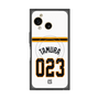 プレミアムスクエアケース with SnapMag［ 読売ジャイアンツ - #023 TAMURA - ホーム ］