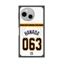 プレミアムスクエアケース with SnapMag［ 読売ジャイアンツ - #063 HANADA - ホーム ］