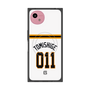 プレミアムスクエアケース with SnapMag［ 読売ジャイアンツ - #011 TOMISHIGE - ホーム ］