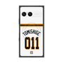 プレミアムスクエアケース with SnapMag［ 読売ジャイアンツ - #011 TOMISHIGE - ホーム ］