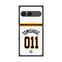 プレミアムスクエアケース with SnapMag［ 読売ジャイアンツ - #011 TOMISHIGE - ホーム ］