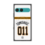 プレミアムスクエアケース with SnapMag［ 読売ジャイアンツ - #011 TOMISHIGE - ホーム ］