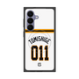 プレミアムスクエアケース with SnapMag［ 読売ジャイアンツ - #011 TOMISHIGE - ホーム ］