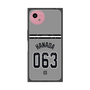 プレミアムスクエアケース with SnapMag［ 読売ジャイアンツ - #063 HANADA - ビジター ］