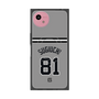 プレミアムスクエアケース with SnapMag［ 読売ジャイアンツ - #81 SUGIUCHI - ビジター ］