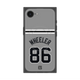 プレミアムスクエアケース with SnapMag［ 読売ジャイアンツ - #86 WHEELER - ビジター ］