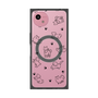 プレミアムスクエアケース with SnapMag［ オリジナル - CASEPLAYイヌ総柄 - black ］