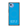 プレミアムスクエアケース with SnapMag［ オリジナル - ESTJ 幹部 - アルファベット - ブルー ］