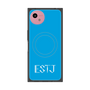 プレミアムスクエアケース with SnapMag［ オリジナル - ESTJ 幹部 - アルファベット - ブルー ］