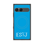プレミアムスクエアケース with SnapMag［ オリジナル - ESTJ 幹部 - アルファベット - ブルー ］