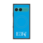 プレミアムスクエアケース with SnapMag［ オリジナル - ESFJ 領事 - アルファベット - ブルー ］