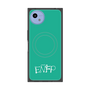 プレミアムスクエアケース with SnapMag［ オリジナル - ENFP 運動家 - アルファベット - グリーン ］