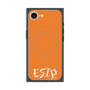 プレミアムスクエアケース with SnapMag［ オリジナル - ESTP 起業家 - アルファベット - オレンジ ］