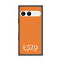 プレミアムスクエアケース with SnapMag［ オリジナル - ESTP 起業家 - アルファベット - オレンジ ］