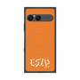 プレミアムスクエアケース with SnapMag［ オリジナル - ESTP 起業家 - アルファベット - オレンジ ］