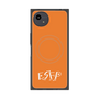 プレミアムスクエアケース with SnapMag［ オリジナル - ESFP エンターテイナー - アルファベット - オレンジ ］