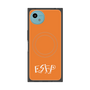 プレミアムスクエアケース with SnapMag［ オリジナル - ESFP エンターテイナー - アルファベット - オレンジ ］