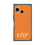 プレミアムスクエアケース with SnapMag［ オリジナル - ESFP エンターテイナー - アルファベット - オレンジ ］