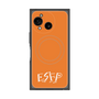プレミアムスクエアケース with SnapMag［ オリジナル - ESFP エンターテイナー - アルファベット - オレンジ ］