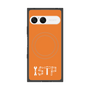 プレミアムスクエアケース with SnapMag［ オリジナル - ISTP 巨匠 - アルファベット - オレンジ ］