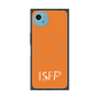 プレミアムスクエアケース with SnapMag［ オリジナル - ISFP 冒険家 - アルファベット - オレンジ ］
