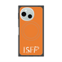 プレミアムスクエアケース with SnapMag［ オリジナル - ISFP 冒険家 - アルファベット - オレンジ ］