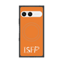プレミアムスクエアケース with SnapMag［ オリジナル - ISFP 冒険家 - アルファベット - オレンジ ］