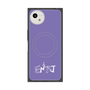 プレミアムスクエアケース with SnapMag［ オリジナル - ENTJ 指揮官 - アルファベット - パープル ］